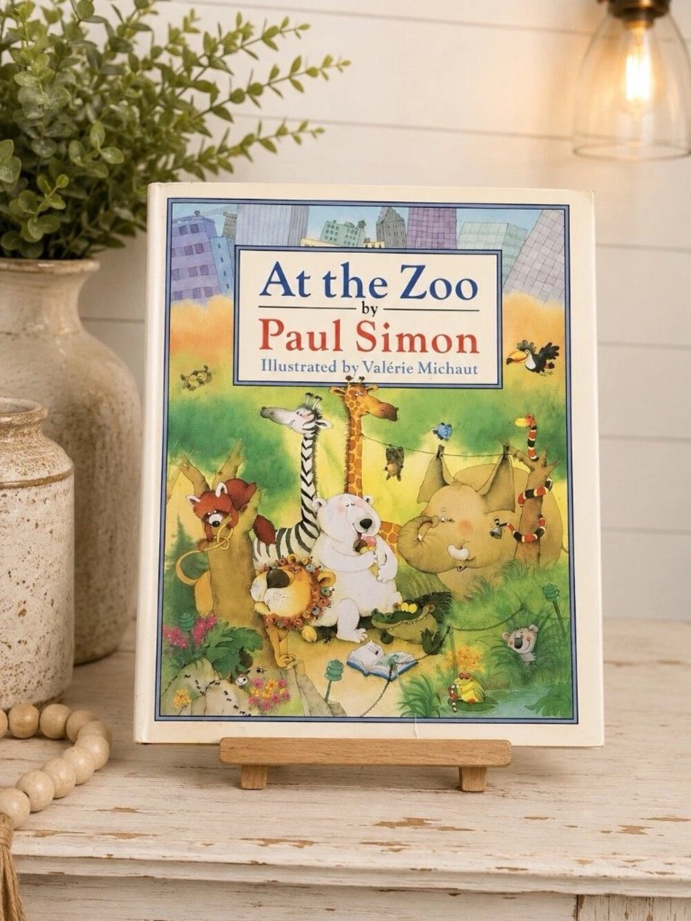 At the Zoo Paul Simon 1991 First Edition Hardcover Children’s Book